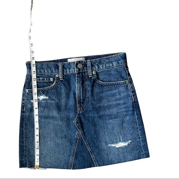 Everlane Reconstructed Denim Skirt - Picture 6 of 10